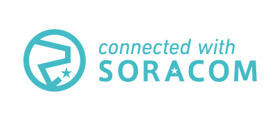Connected with SORACOM
